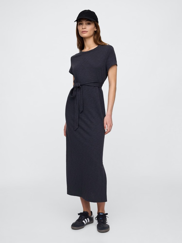 GAP Midi dress with belt GAP