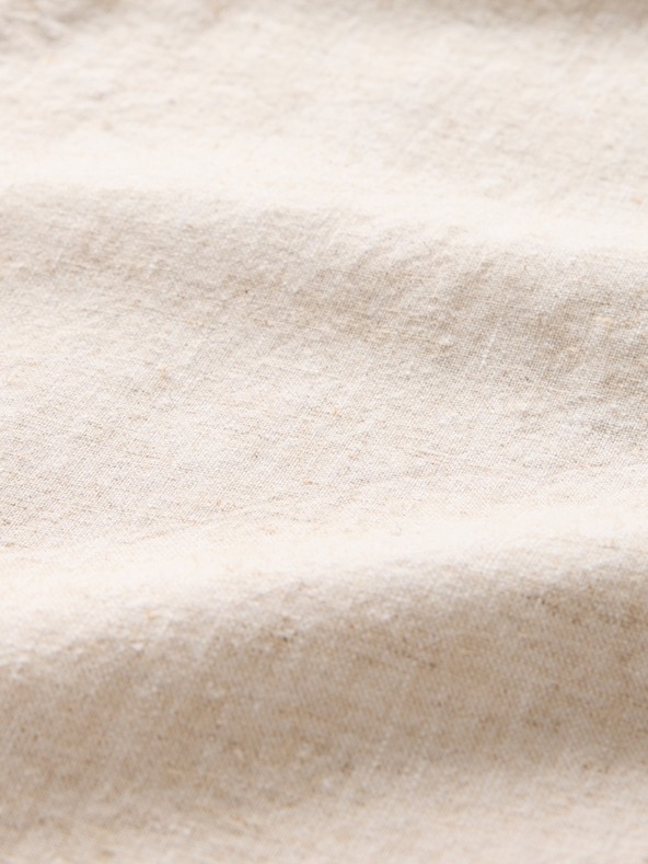 GAP Λινό παντελόνι φαρδύ GAP