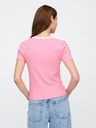 GAP Crop T-shirt με λογότυπο GAP