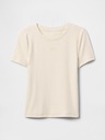 GAP Crop T-shirt με λογότυπο GAP