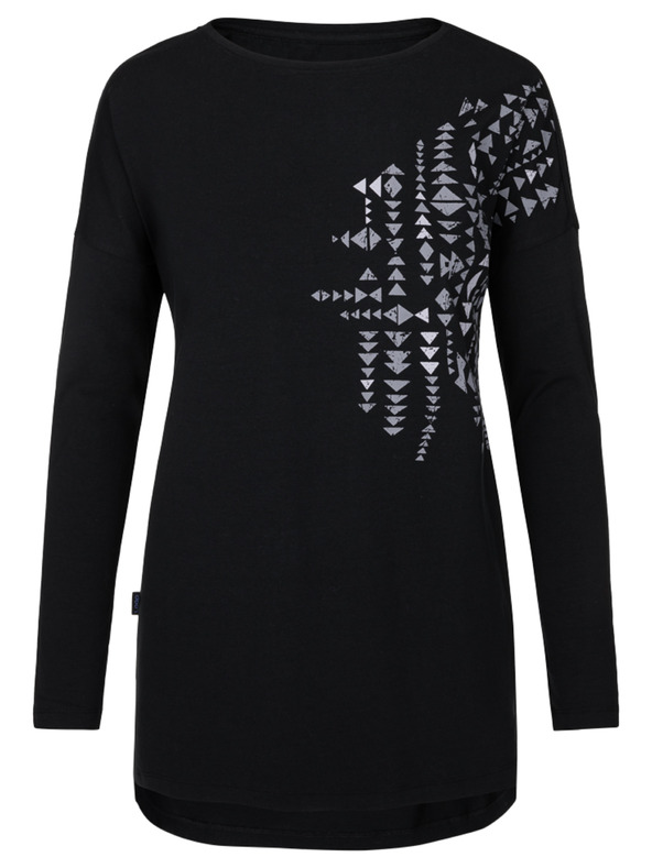 Loap Μαύρη γυναικεία μπλούζα LOAP Abvera