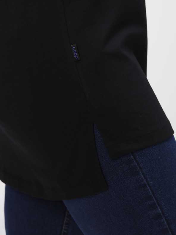 Loap Μαύρη γυναικεία μπλούζα LOAP Abvera