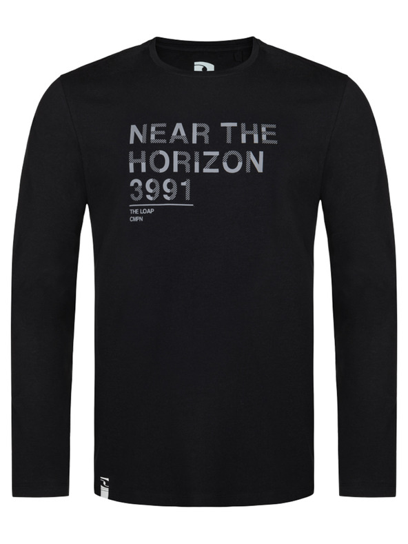 Loap Σκούρο γκρι ανδρικό μπλουζάκι LOAP ALFONS