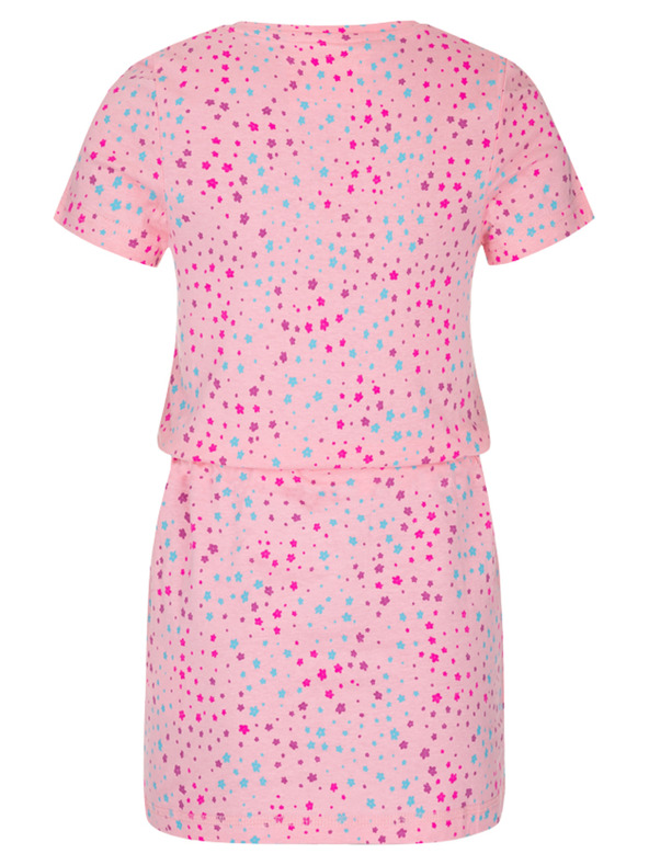 Loap Ροζ φόρεμα για κορίτσια με μοτίβο LOAP BESNA