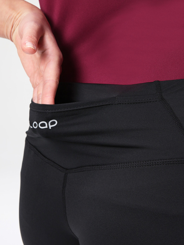 Loap Μαύρο γυναικείο κολάν 3/4 LOAP Mebelis