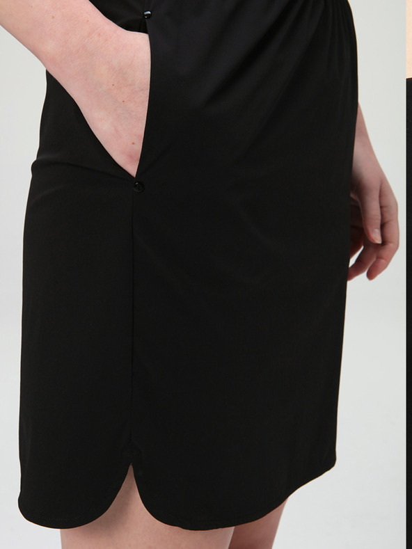 Loap Μαύρο γυναικείο φόρεμα LOAP Ubulina