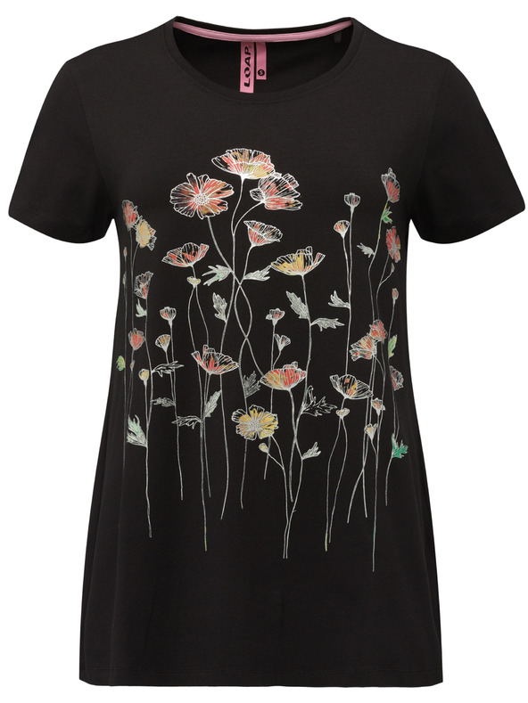 Loap Γυναικείο T-shirt LOAP ABONIE Μαύρο