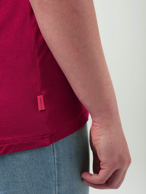 Loap Γυναικείο μπλουζάκι LOAP BRULLA Κόκκινο