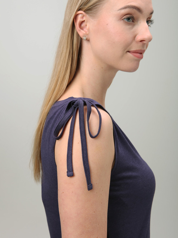 Loap Γυναικείο φόρεμα LOAP ASANURA Σκούρο μπλε