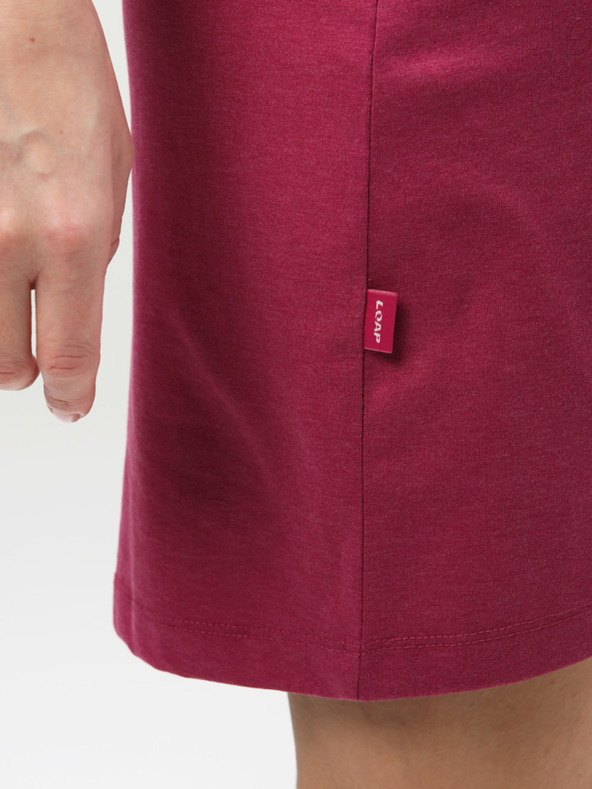 Loap Γυναικείο φόρεμα LOAP AUBRIETA Ροζ