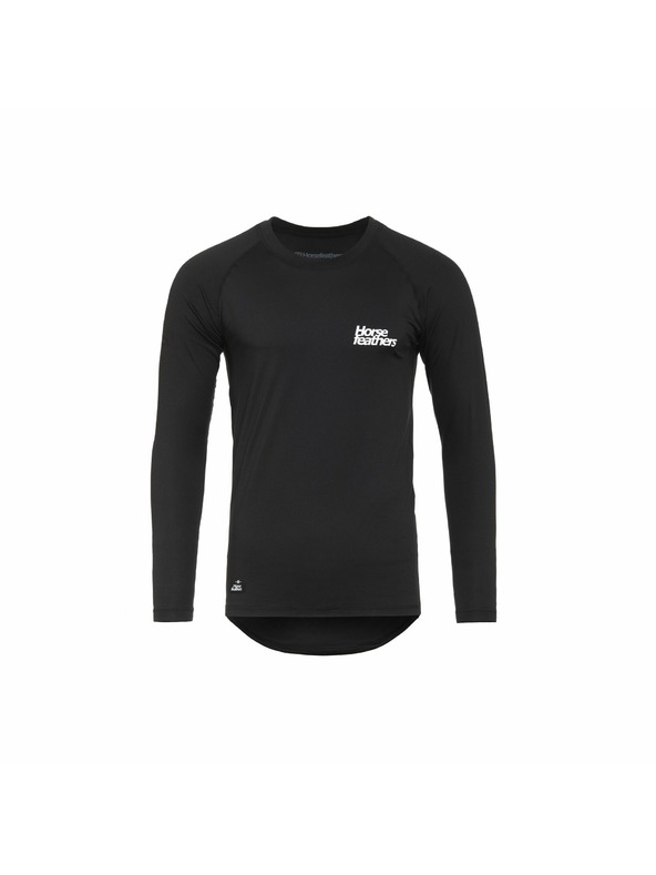 Horsefeathers Hart LS Thermal T-Shirt - μαύρο μέγεθος S HORSEFEATHERS