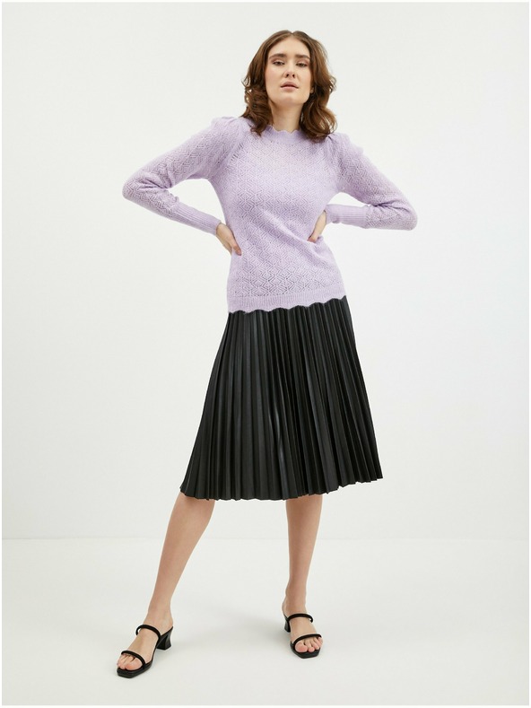 Orsay Ανοιχτό μοβ γυναικείο μάλλινο πουλόβερ ORSAY