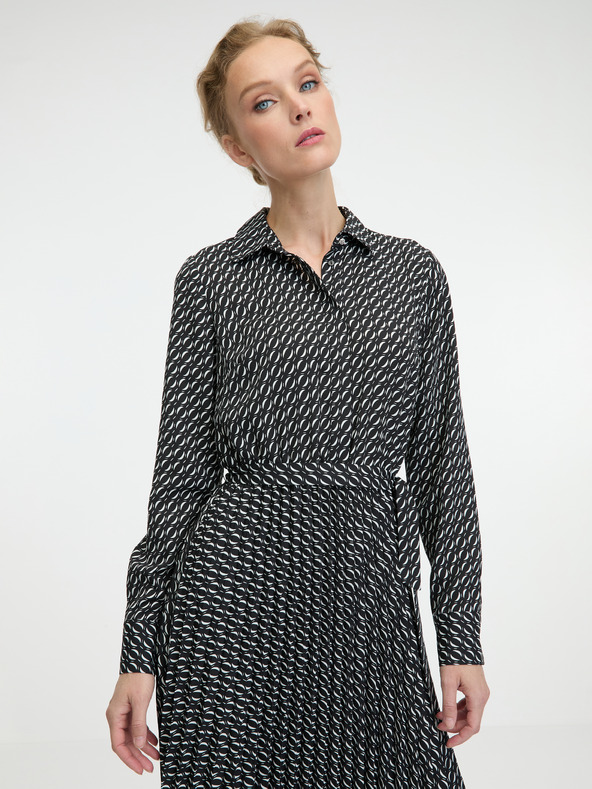 Orsay Γκρι γυναικείο μίντι φόρεμα ORSAY