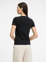 Orsay Μαύρο γυναικείο κοντομάνικο μπλουζάκι ORSAY