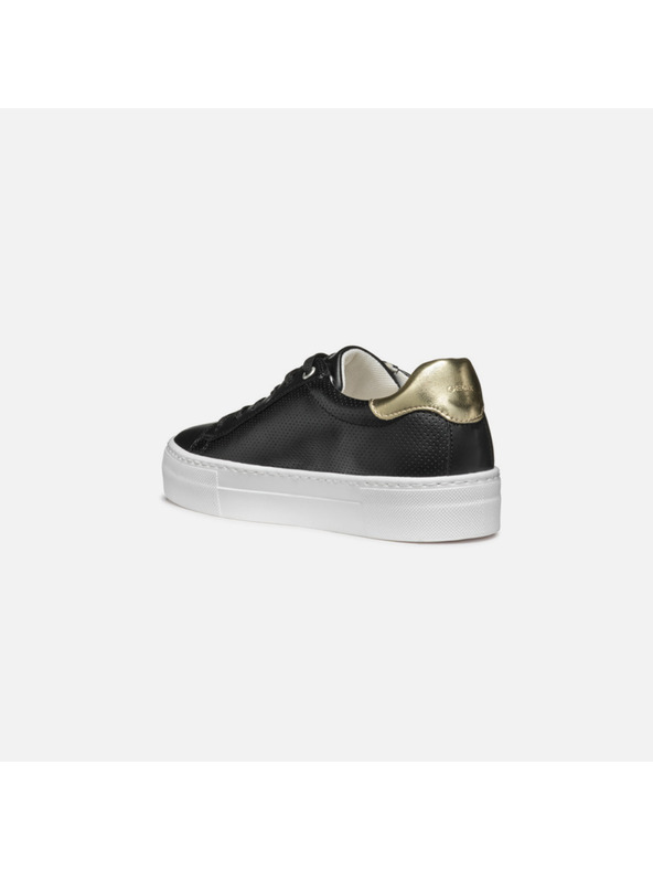 Geox Μαύρα γυναικεία αθλητικά παπούτσια Geox Claudin