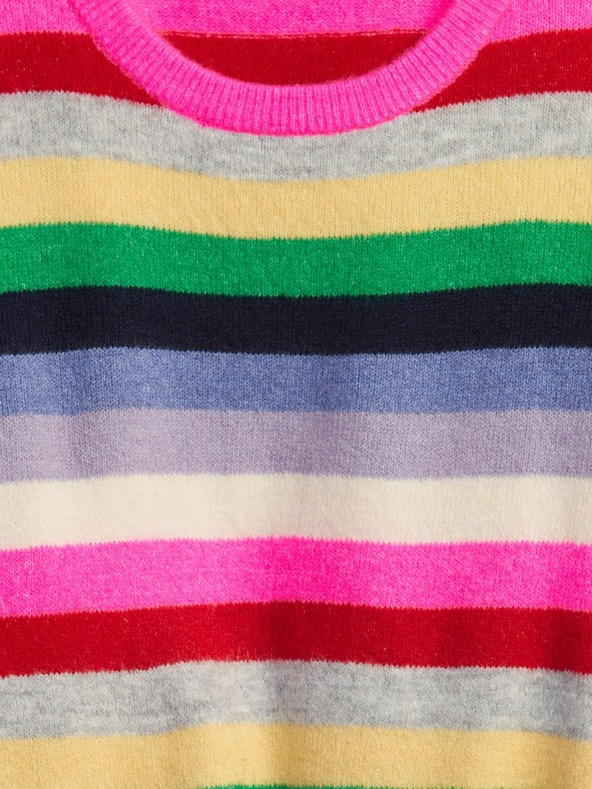 GAP Παιδικό ριγέ πουλόβερ GAP