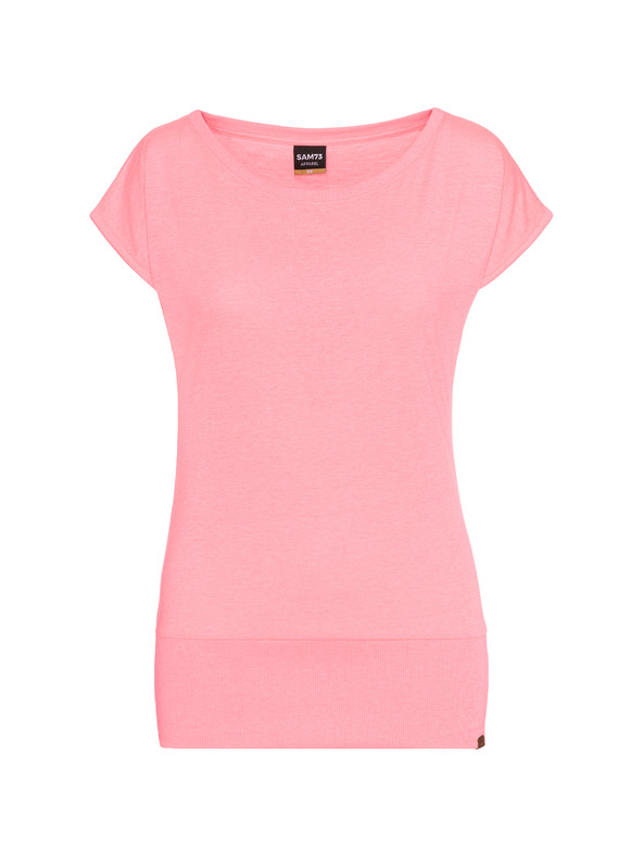 Sam 73 Γυναικείο ροζ μπλουζάκι SAM 73