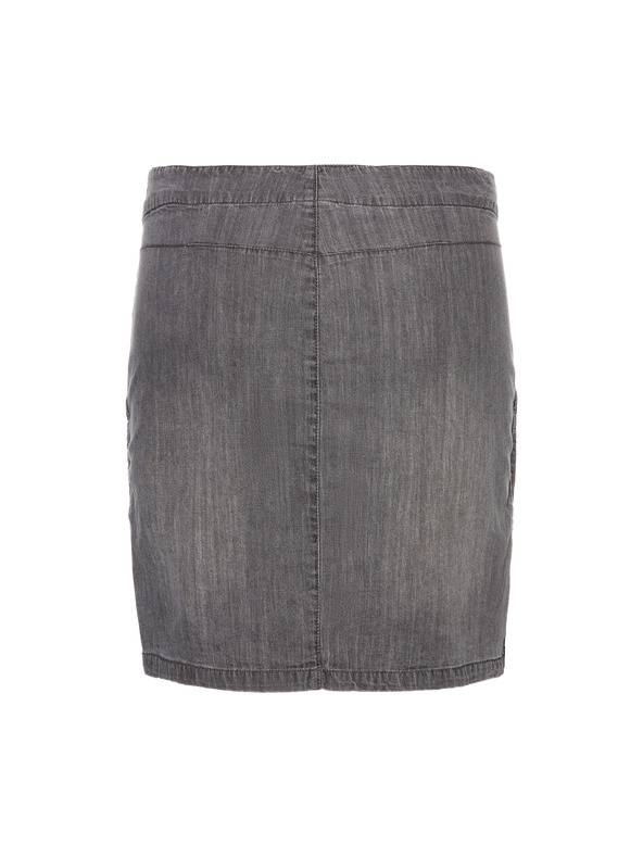 Sam 73 Γκρι Γυναικεία φούστα με μανίκι από τζιν SAM 73