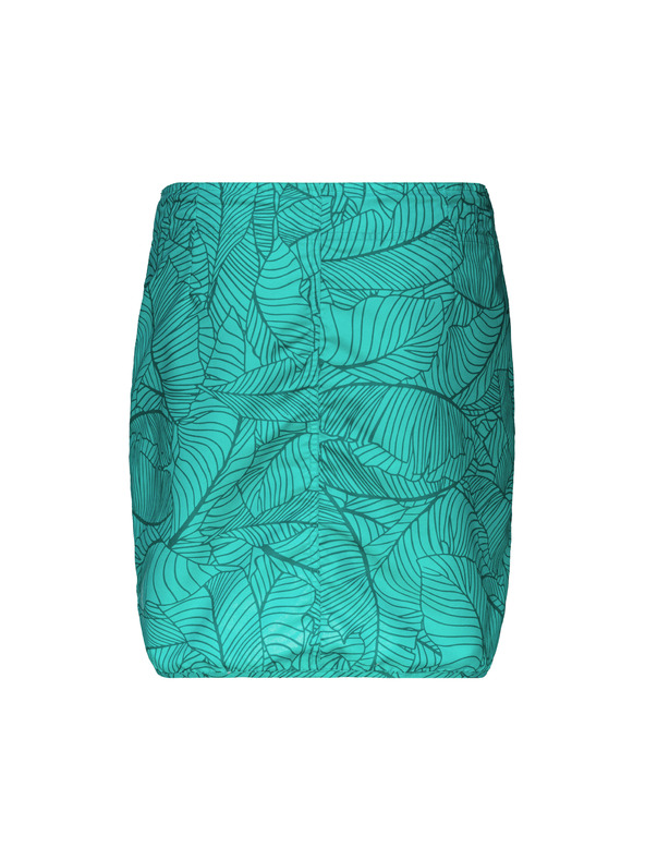 Sam 73 Τυρκουάζ γυναικεία φούστα με σχέδιο και τσέπες SAM 73