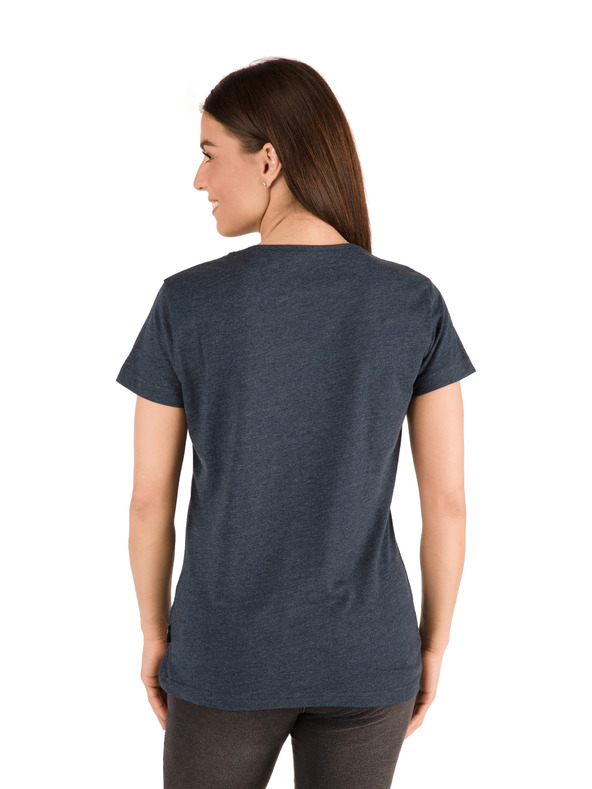 Sam 73 Γυναικείο μπλε σκούρο τυπωμένο μπλουζάκι SAM 73