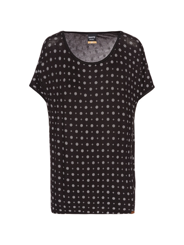 Sam 73 Μαύρο γυναικείο πουκάμισο SAM 73 Patterned Shirt