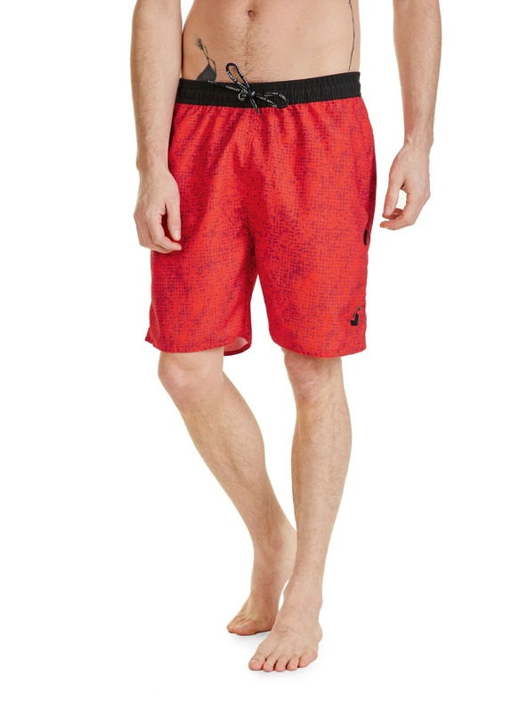 Sam 73 Κόκκινο ανδρικό σορτσάκι με σχέδιο SAM 73 Noah