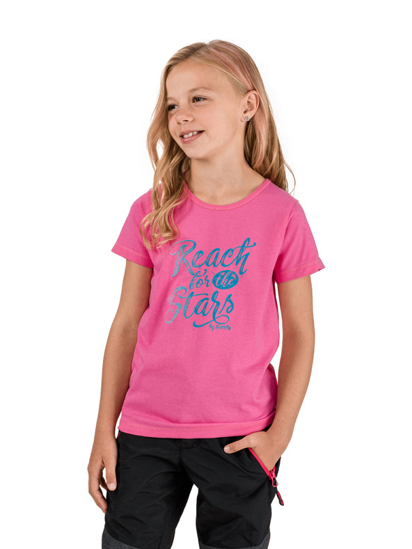 Sam 73 Ροζ μπλουζάκι για κορίτσια SAM 73 Bidano