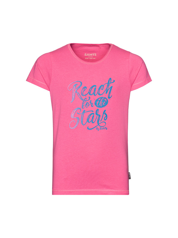Sam 73 Ροζ μπλουζάκι για κορίτσια SAM 73 Bidano