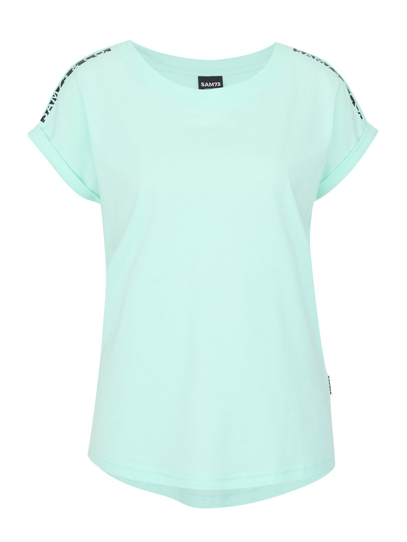Sam 73 Τυρκουάζ γυναικείο μπλουζάκι SAM 73 Iris