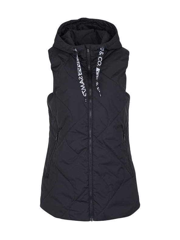 Sam 73 Μαύρο γυναικείο καπιτονέ γιλέκο SAM 73 Aida