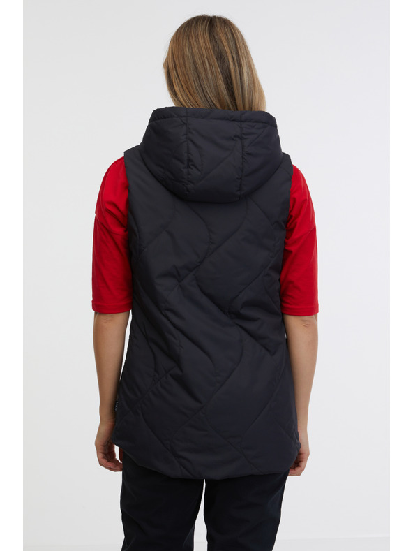 Sam 73 Μαύρο γυναικείο καπιτονέ γιλέκο SAM 73 Aida