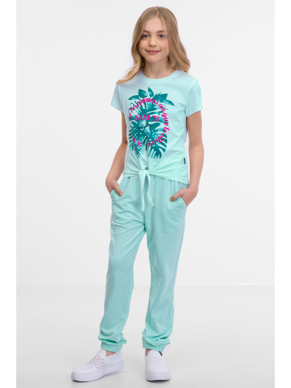 Sam 73 Κοριτσίστικο μπλουζάκι σε μέντα SAM 73 Kiara