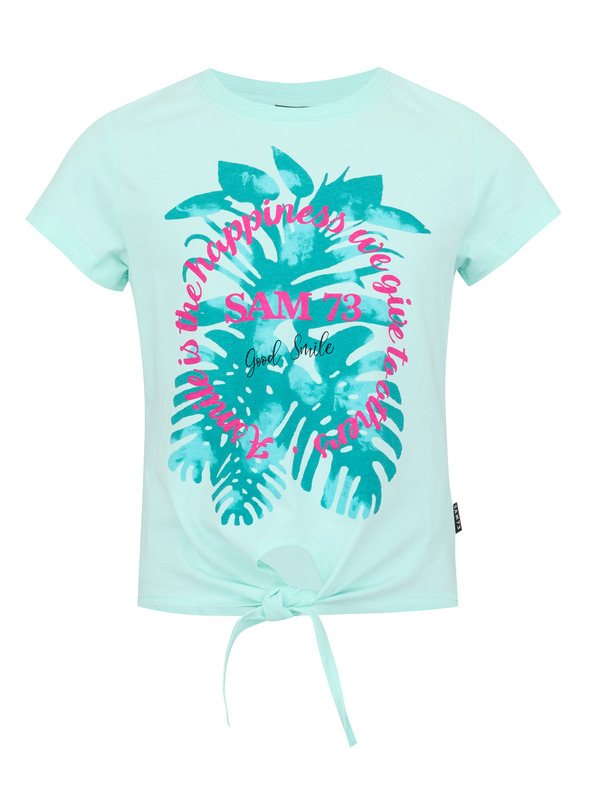 Sam 73 Κοριτσίστικο μπλουζάκι σε μέντα SAM 73 Kiara