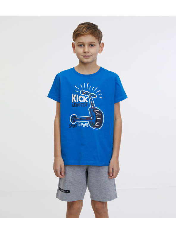 Sam 73 Μπλε μπλουζάκι για αγόρια SAM 73 Bluto