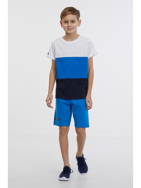 Sam 73 Μπλε και άσπρο πουκάμισο για αγόρια SAM 73 Jabba