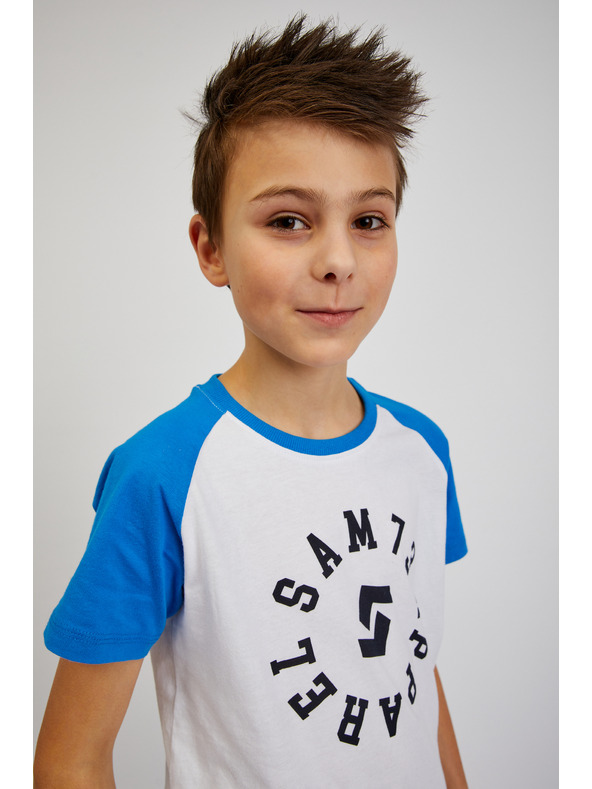 Sam 73 Λευκό αγορίστικο μπλουζάκι SAM 73 Richard