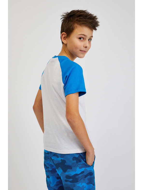 Sam 73 Λευκό αγορίστικο μπλουζάκι SAM 73 Richard