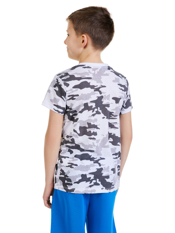 Sam 73 Ανοιχτό γκρι αγορίστικο μπλουζάκι με σχέδιο SAM 73 Kelvin