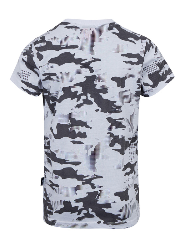 Sam 73 Ανοιχτό γκρι αγορίστικο μπλουζάκι με σχέδιο SAM 73 Kelvin