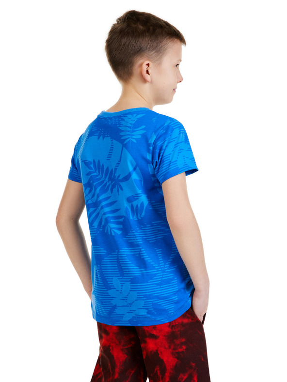 Sam 73 Μπλε μπλουζάκι για αγόρια με σχέδια SAM 73 Theodore