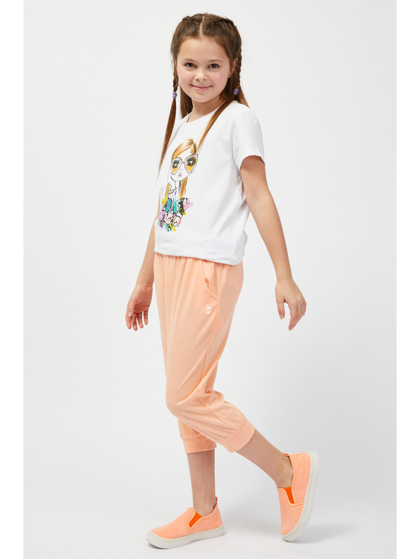 Sam 73 Λευκή γυναικεία εμπριμέ μπλούζα SAM73 Mora