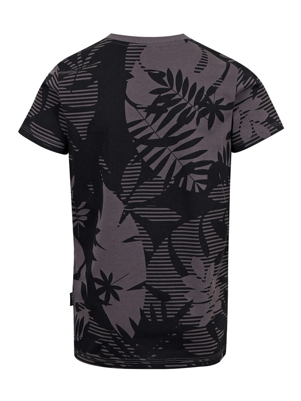 Sam 73 Μαύρο μπλουζάκι για αγόρια με σχέδια SAM 73 Theodore