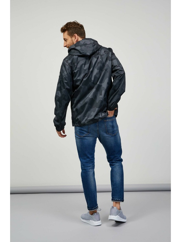 Sam 73 Μαύρο και γκρι ανδρικό στρατιωτικό μπουφάν SAM73 Lachlan