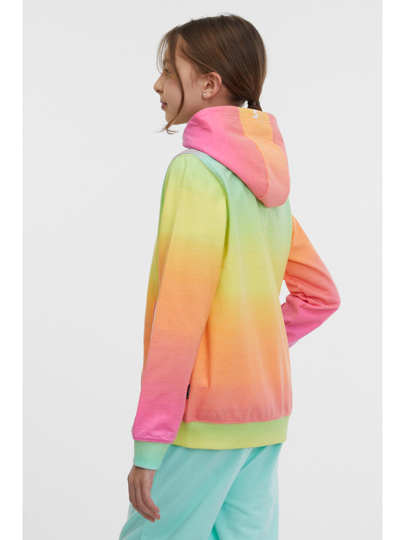 Sam 73 Κίτρινο και ροζ φούτερ για κορίτσια SAM 73 Coco