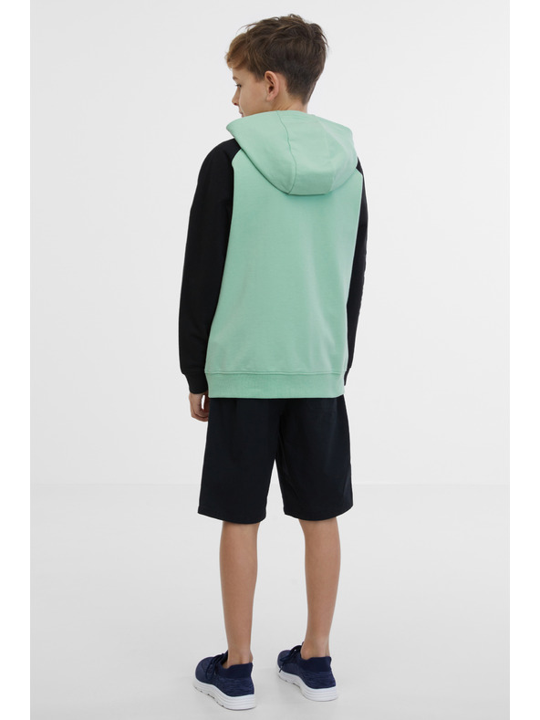 Sam 73 Μαύρο και πράσινο φούτερ για αγόρια SAM 73 Next