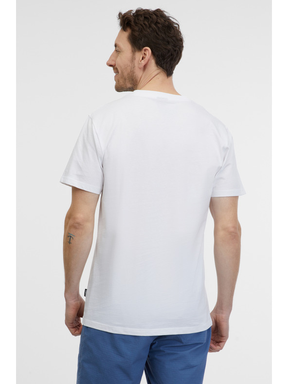 Sam 73 Λευκή ανδρική μπλούζα SAM 73 Maverick