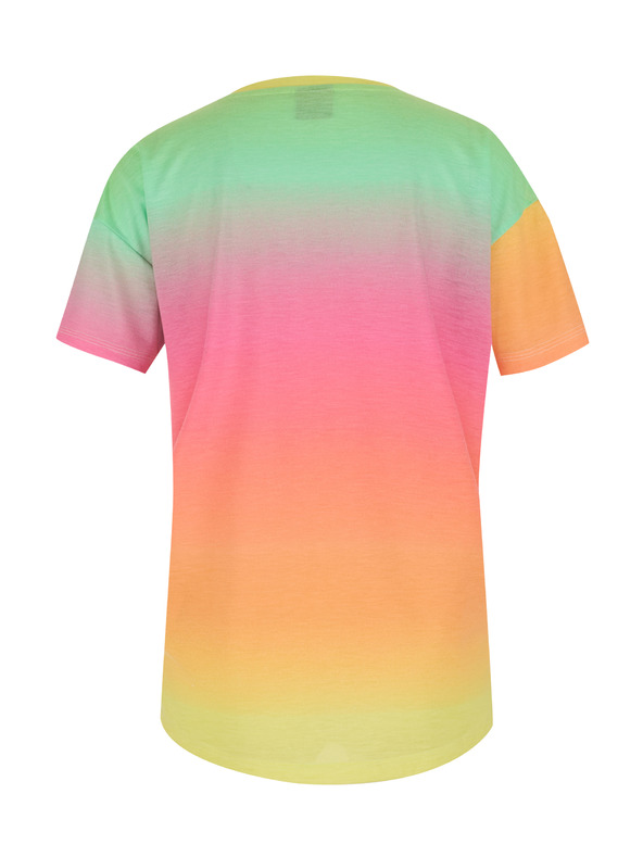 Sam 73 Κίτρινο και ροζ γυναικείο t-shirt SAM 73 Marisa