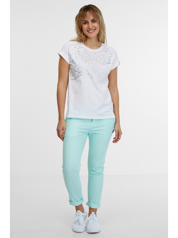 Sam 73 Λευκό γυναικείο μπλουζάκι SAM 73 Milagros