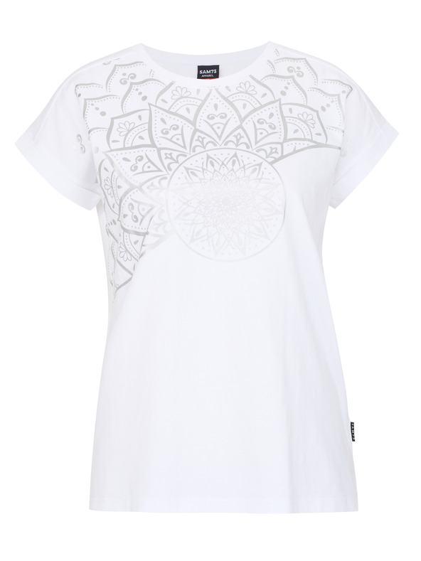 Sam 73 Λευκό γυναικείο μπλουζάκι SAM 73 Milagros