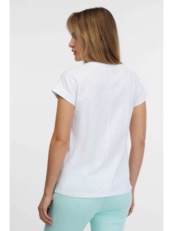 Sam 73 Λευκό γυναικείο μπλουζάκι SAM 73 Milagros